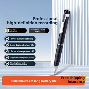 Grabadora de Voz de 600 Minutos, Formato MP3 WAV, Música MP4, Dictáfono Digital, <span class=keywords><strong>Tarjeta</strong></span> <span class=keywords><strong>SD</strong></span> de 32 GB y 64 GB, Carcasa de Metal, USB 2.0, Grabación con un Botón - Product Image 2