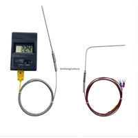 Sonde de température à résistance thermique PT100/E/J, thermocouple WRNK-191 en acier inoxydable de type K, sonde haute température