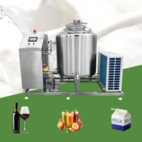 Offre Spéciale – Machine de Pasteurisation UHT pour Jus, Bière et Lait, Capacités 100L, 300L, 500L, 1000L, avec Équipement de Refroidissement