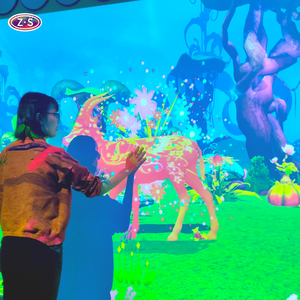 <span class=keywords><strong>Jeux</strong></span> de projection murale numérique 3D immersifs à thème personnalisé pour le développement à usage mixte - Product Image 2