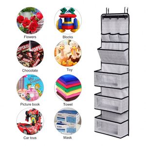 Hot Sale Foldable 4-Tier Wall Mount <b>Shelf</b> Clear Window Hanging Pocket Organizer Hanging Door Organizers <b>Hooks</b> Wall Organisation - Product Image 2