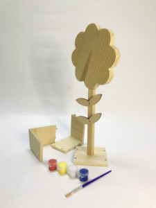 Kit de Pot de <span class=keywords><strong>Fleurs</strong></span> en Bois à Assembler Soi-Même - Product Image 3
