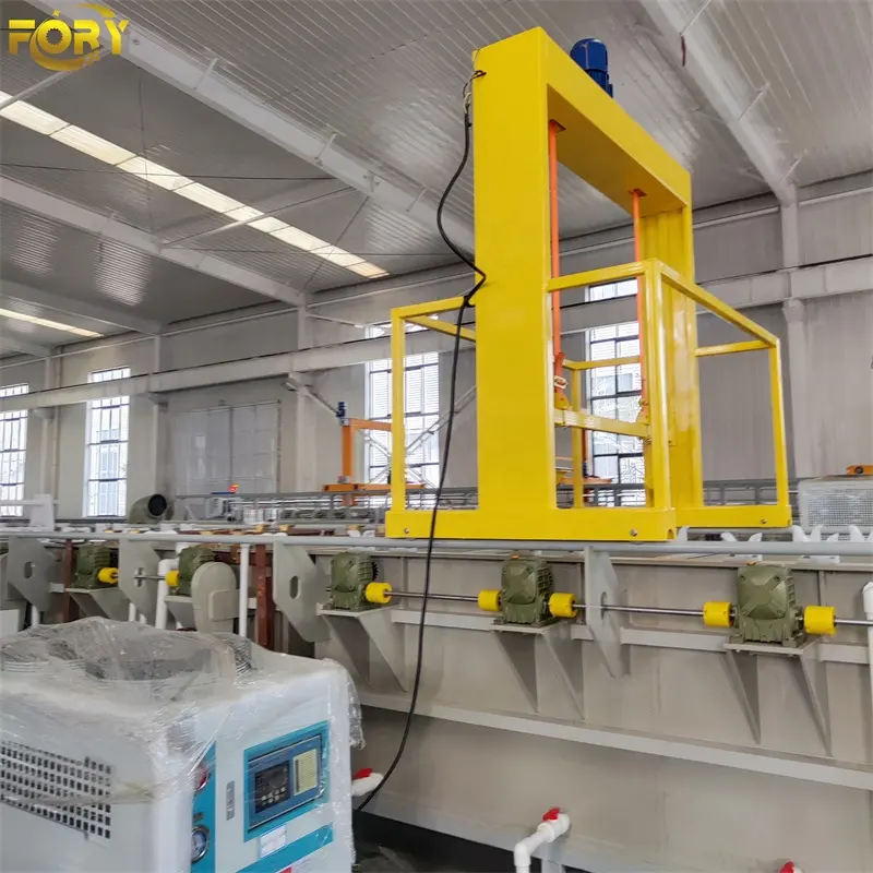 Linyi Fory nickel electroplating machine electroplating machine and polishing nickel plating plant