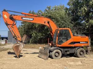 Excavadora de ruedas Doosan DH210W-7 DH210-7 DH210W DH210 usada, 21 toneladas, 20 toneladas, original de Corea, pocas horas, CE, gran oferta - Product Image 2