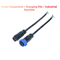 Connecteur industriel étanche surmoulé M25, assemblage de câbles, solution de câblage personnalisée OEM ODM, IP68