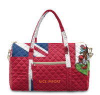 Sac de voyage Antigua (version matelassée) – Grand sac de sport pour femme, sac de week-end, sac de voyage pour une nuit, bagage cabine pour le voyage