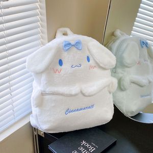 Super morbido e morbido zaino doppio grande capacità Design arco nuovo per la principessa lavata finitura per Unisex uso quotidiano Stress sollievo - Product Image 6
