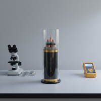 Câble d'alimentation industriel minier WD-MYJY WD-MYJY43 en cuivre XLPE 8,7/10 kV sans halogène à faible émission de fumée pour équipement électrique de bâtiment