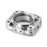 Piezas de Aluminio 6082 CNC Fresadas a Medida para Robótica con Detalles de Roscado y Biselado, Proveedor de Piezas de Aluminio CNC Personalizadas