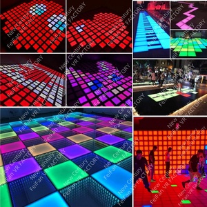 Écran de piste de danse à détecteur de mouvement LED Jeux actifs magnétiques Carrelage de sol sportif interactif Grille de pixels Activation du jeu Pista De Baile - Product Image 2