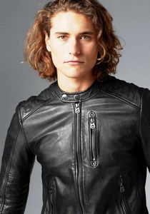 Chaqueta de Invierno Unisex al por Mayor, de Cuero Genuino, Estilo Vintage, Camuflaje, Cortavientos, Impermeable, Ajuste Holgado - Product Image 2