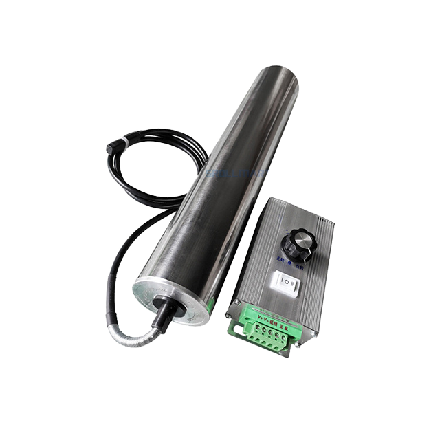 Motorized Conveyor Roller Drum Motor Easy to Install & Flexible Rotation for Industrial Use Made of Stainless Steel PVC & Rubber