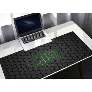 Gaming Mouse Pad 80x30cm Hexagon Design <b>Extended</b> Surface For <b>Desk</b> Use - Product Image 3