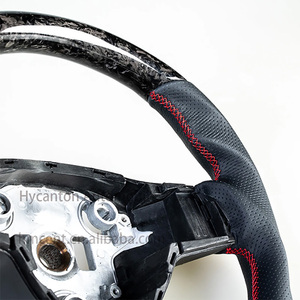 หนังคาร์บอนไฟเบอร์แบบมีรูพรุนสำหรับพวงมาลัยเทสลารุ่น<span class=keywords><strong>3</strong></span>โหมด - Product Image 5