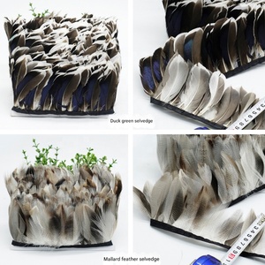 Großhandel Fasan-, Enten- und Pfauenfedern-Besatz für Handgefertigten DIY-Schmuck, Kleidung und Dekorative Accessoires auf Lager - Product Image 3