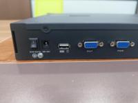 Commutateur KVM LED compact 15,6 pouces LCD 8 ports VGA HD, console tiroir KVM 1U pour montage en rack avec boutons de raccourci et prise en charge de la cascade