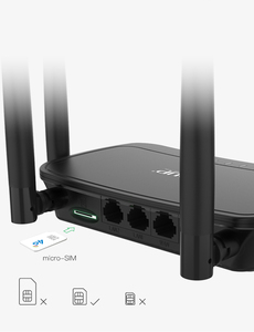 300Mbps ความเร็วสูง4กรัม ZTE LTE เราเตอร์ไร้สาย4เสาอากาศไร้สายซิมเราเตอร์ - Product Image 3