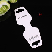 Carte porte-collier personnalisée, pliable, avec impression néon et dorure à chaud argentée, pour emballage grand format, prix usine compétitif