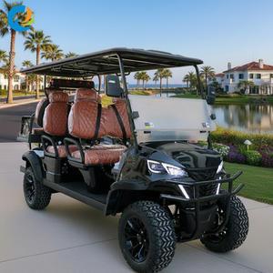 Voitures de golf électriques chinoises Robetaa à <span class=keywords><strong>prix</strong></span> abordables, buggy, voiturette de golf rehaussée type Jeep à vendre - Product Image 1