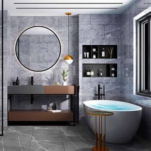 Rouleaux de <span class=keywords><strong>papier</strong></span> <span class=keywords><strong>peint</strong></span> en marbre pour revêtement mural en PVC imperméable personnalisable de haute qualité - Product Image 6