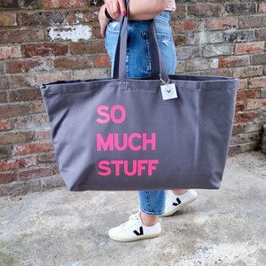 <span class=keywords><strong>Borsa</strong></span> per la Spesa in Tela di Cotone Ecologica Riutilizzabile Grande con Logo Personalizzato, Due Manici e Apertura Superiore - Product Image 3