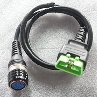 26-Pin ECTA-Stecker für Volvo-Detektor-LKW-Diagnosegerät VOCOM OBD2 Leitungsdetektionskabel Grüne Steckverbinder