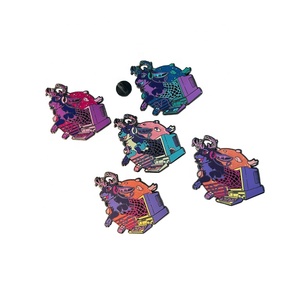 เข็มกลัดเคลือบแข็งรูปมังกร ดีไซน์หลากหลาย สีสันและลายพิมพ์แตกต่างกัน ไม่มีขั้นต่ำในการสั่งซื้อ - Product Image 2