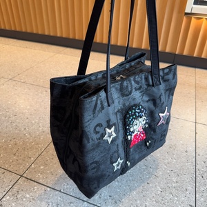 Hot selling fashionable <b>tote</b> bag for Women Cartoon Printing Casual <b>Tote</b> Shoulder Bag Large Capacity Cute Daily Use - Product Image 5