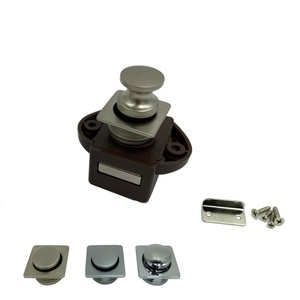 High Quality Furniture Mini RV Keyless Push Button <b>Lock</b> ANSI Grade 1 Security Zinc Alloy+ABS Material Caravan Bathroom - Product Image 4