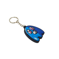 Llavero de Aleación de Zinc Ecológico de PVC Suave 3D Personalizado de Fábrica al por Mayor con Anillo de Impresión por Transferencia Térmica para Regalos Promocionales
