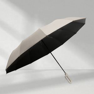 Sun UV Windproof Compact <b>Smart</b> Automatic Foldable Promotional Small Umbrella for Adult - Product Image 4