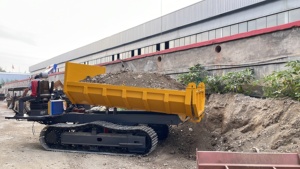 משלוח חינם morooka 6 טון קיבולת מיני זחילה מעקב אחר מחיר שמנמן MST-1500 גומי מלא זחילה - Product Image 6