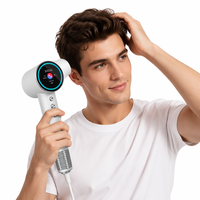 1600W Pengering Rambut Profesional Salon Set Sikat Udara Panas Secador Decabelo Pengering Rambut Satu Sentuhan Udara Dingin