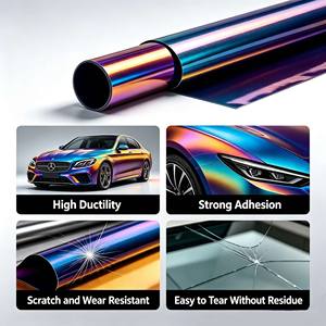 Vinilo Adhesivo para Automóviles <span class=keywords><strong>Brooklyn</strong></span> Grey PVC, Alta Elasticidad, Sin Burbujas, 1.52m*17m, 1 Año de Garantía, OEM - Product Image 3