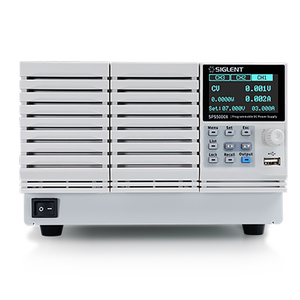 Alimentation programmable à découpage Siglent SPS5000X Series 1CH 50V/10A/180W à large plage, écran OLED 2,4 pouces, résolution 1mV/1mA, garantie 3 ans - Product Image 1