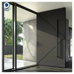 프리마 금속 문 장식 방화 벽 패널 알루미늄 여닫이 문