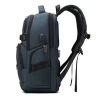 Bolsa para Portátil Oxford de Poliéster de Alta Calidad al por Mayor, Gran Capacidad, Inteligente, con USB, Impermeable, para Viajes, Escuela, Universidad, para Hombre, con Logotipo Personalizado