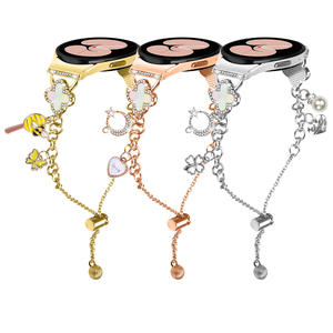 เพลิดเพลินไปกับสายนาฬิกาอัจฉริยะอัลลอย4ใบสำหรับ Samsung Galaxy Watch 7/6/5/4 FE - Product Image 1