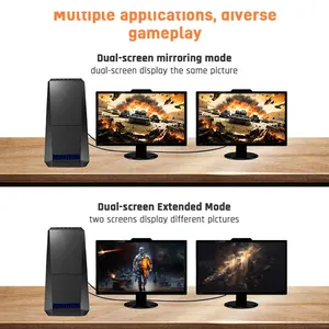 Di alta Qualità Placcato Oro Ultra Ad Alta Velocità 2160P 1080P 3D 4K120Hz 8K 60Hz HDMI Cavo 2.1 cavo HDMI 1M 2M 3M