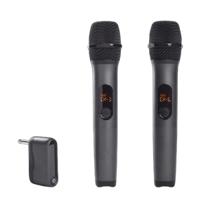 Système de Deux Micros Sans Fil J301 avec Récepteur Double Canal J 301JBL Réduction de Bruit Rechargeable Micro Karaoké UHF pour Chant sur Scène - Product Image 2