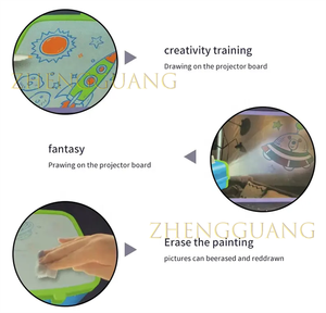 Zhengguang Toys 2 en 1 Educativo para niños Trazado Pintura Proyección Dibujo Imagen Proyector Juguetes - Product Image 4