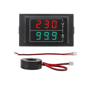 <span class=keywords><strong>DL85</strong></span> AC 60-500V 110V 220V 380V 100A Afficheur double tension et courant, détecteur, voltmètre LED, ampèremètre, compteur AC, testeur de tension et de courant - Product Image 1