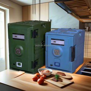 Boîte de transport alimentaire électrique isolée empilable, boîte de <span class=keywords><strong>service</strong></span> de traiteur, réchaud de 130 L - Product Image 3