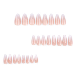 Oferta <span class=keywords><strong>de</strong></span> descuento Nuevas puntas <span class=keywords><strong>de</strong></span> <span class=keywords><strong>uñas</strong></span> en forma <span class=keywords><strong>de</strong></span> almendra <span class=keywords><strong>Uñas</strong></span> <span class=keywords><strong>de</strong></span> presión con degradado <span class=keywords><strong>rosa</strong></span> y blanco simple con cajas <span class=keywords><strong>de</strong></span> embalaje - Product Image 5