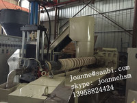 Cincin Air Kapasitas Tinggi Pemompa Panas Plastik Granulator Mesin Daur Ulang Pelletisasi untuk PE LDPE HDPE PP PS ABS