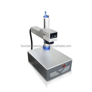 Nouvelle machine de marquage laser à fibre portable refroidie par air à haute productivité 20W/30W/50W pour la gravure et le marquage des métaux DXF/BMP/PLT - Product Image 5