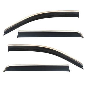 Déflecteurs de vitres de portière de voiture pare-pluie et pare-soleil pour TOYOTA HILUX VIGO 2012-2014 - Product Image 1
