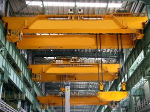 Pont roulant monopoutre de 9 tonnes, portée de 10 m, certifié CE, télécommande sans fil, moteur A3-A4 - Product Image 1