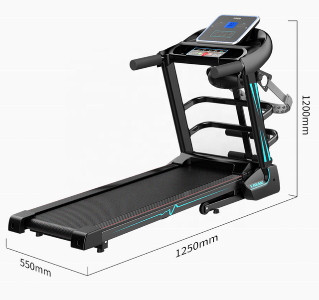 Gym Treadmill Running Machine Foldable Electric Walking Fitness Smart Treadmill for Home
