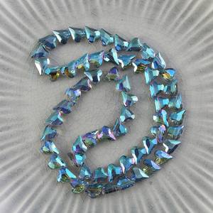 Стеклянные бусины в форме сердца, 12 мм - Product Image 3